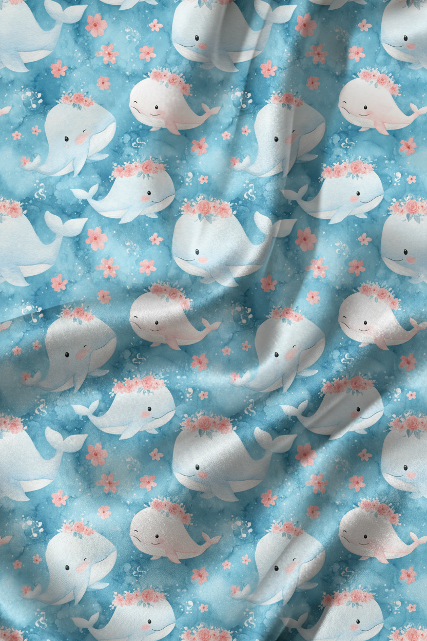 Azure Whale & Secret Garden Pajamas - My Store