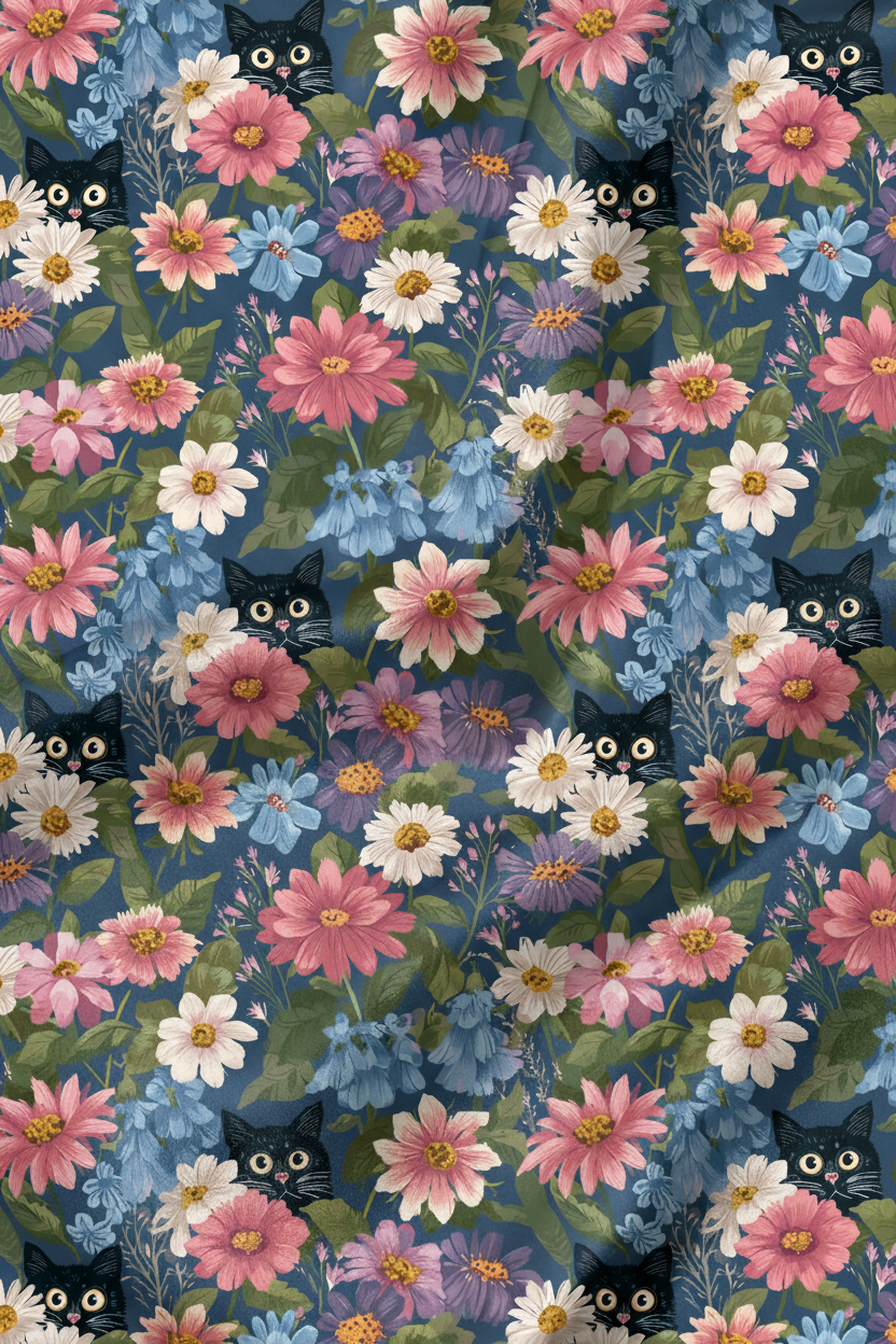 Moonlit Cat Pajamas - My Store