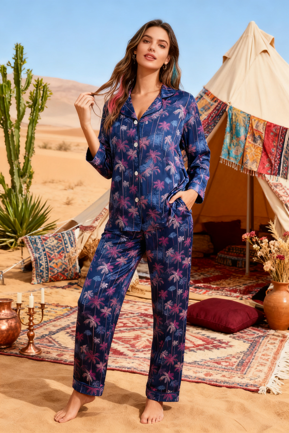 Tropical Dreamscape Pajamas - My Store