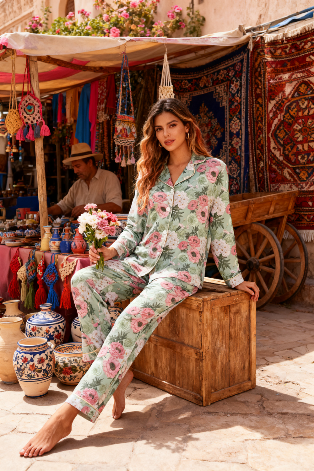 Whispering Meadow Reverie Pajamas - My Store