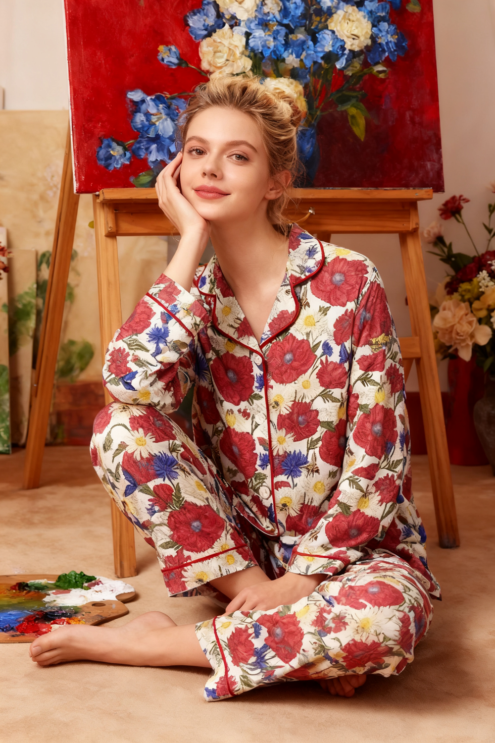 Untamed Garden Reverie Pajamas - My Store