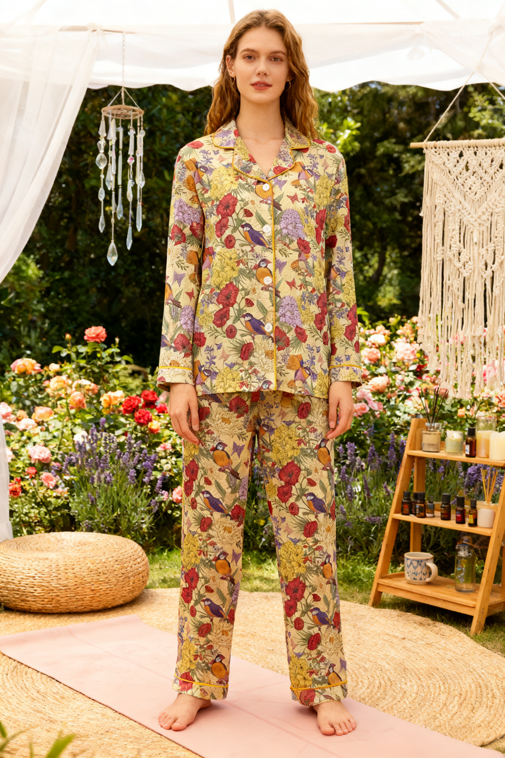 Whispering Aviary Path Pajamas - My Store