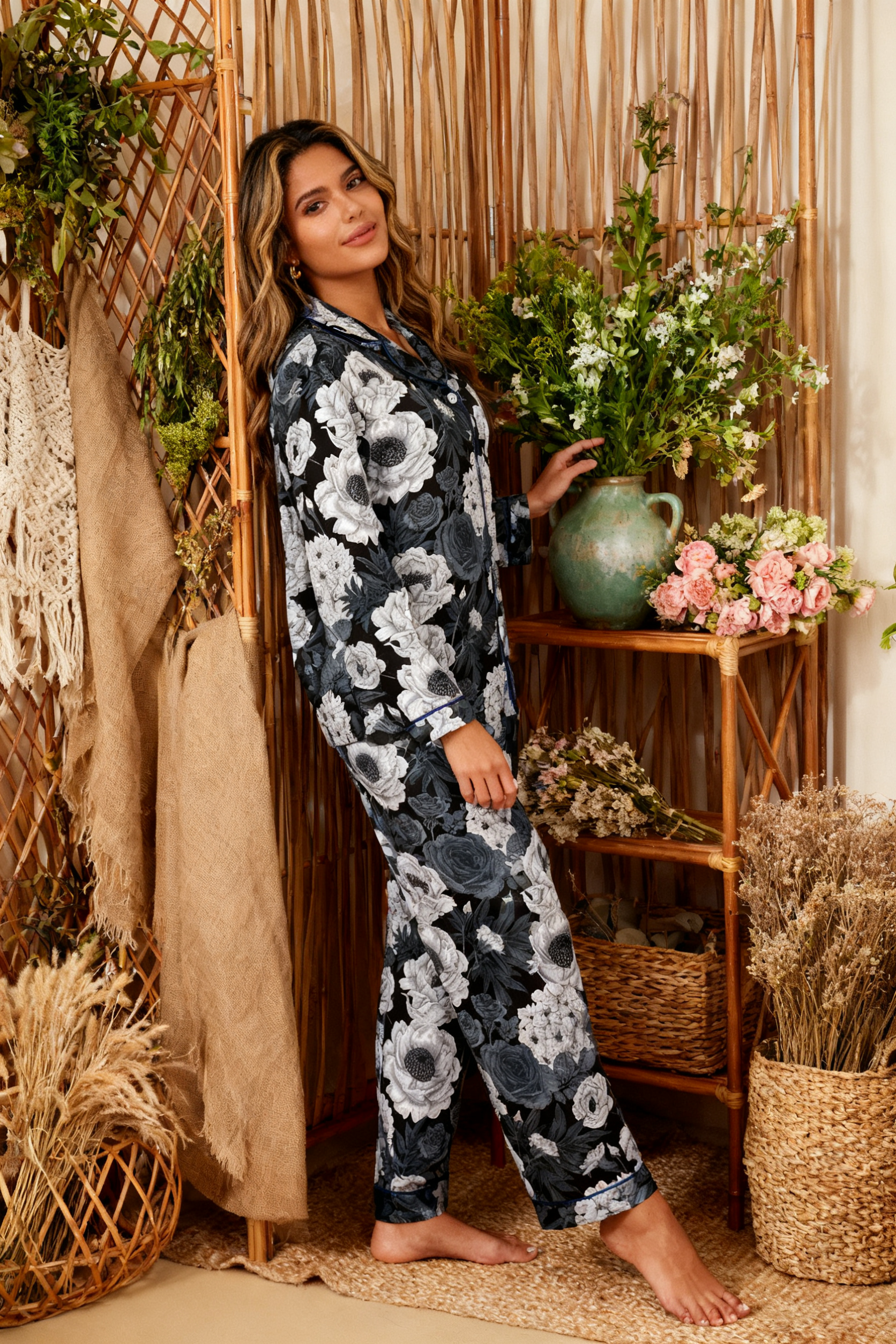 Blooming Artistry Pajamas - My Store