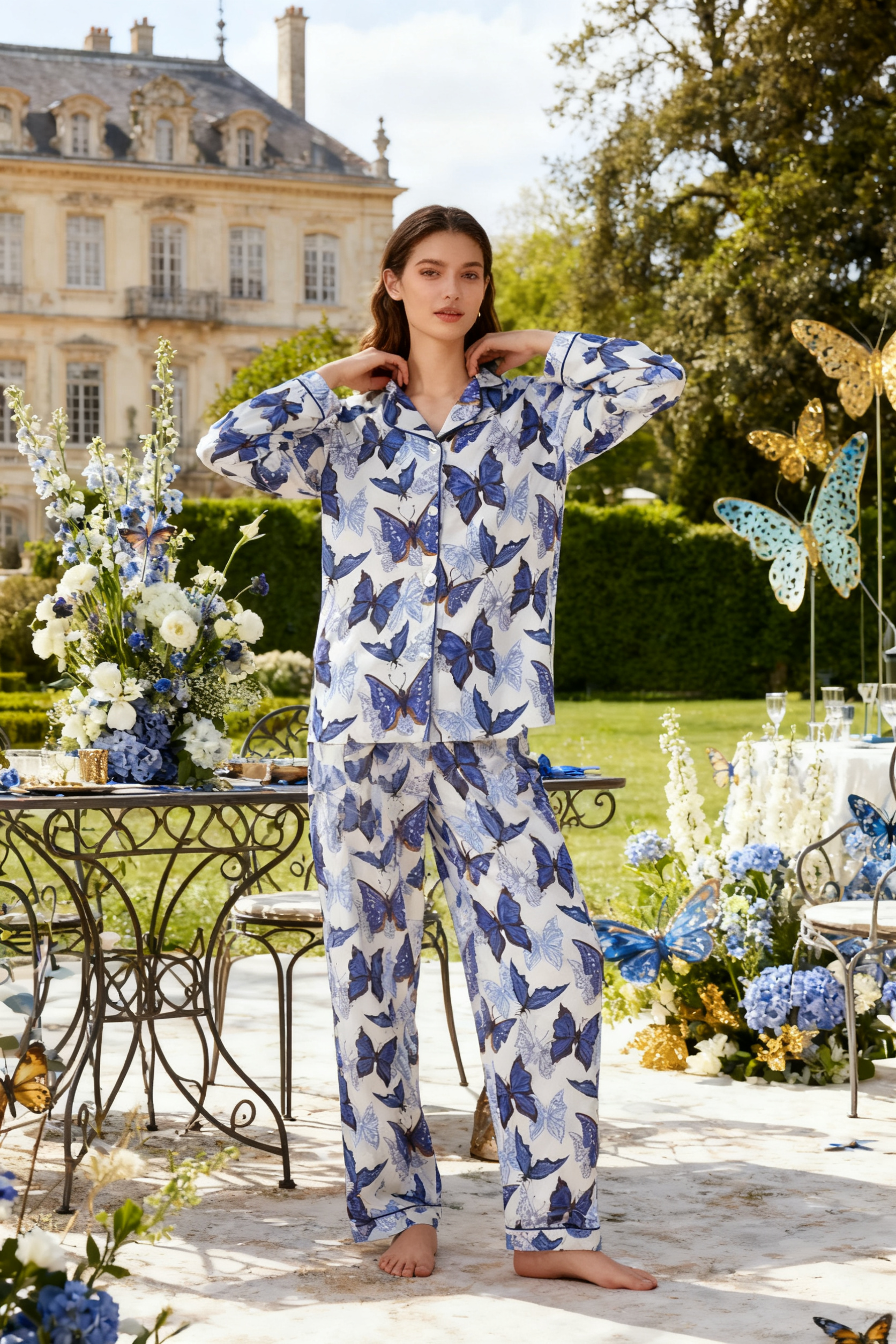 Whimsical Butterfly Haven Pajamas - My Store