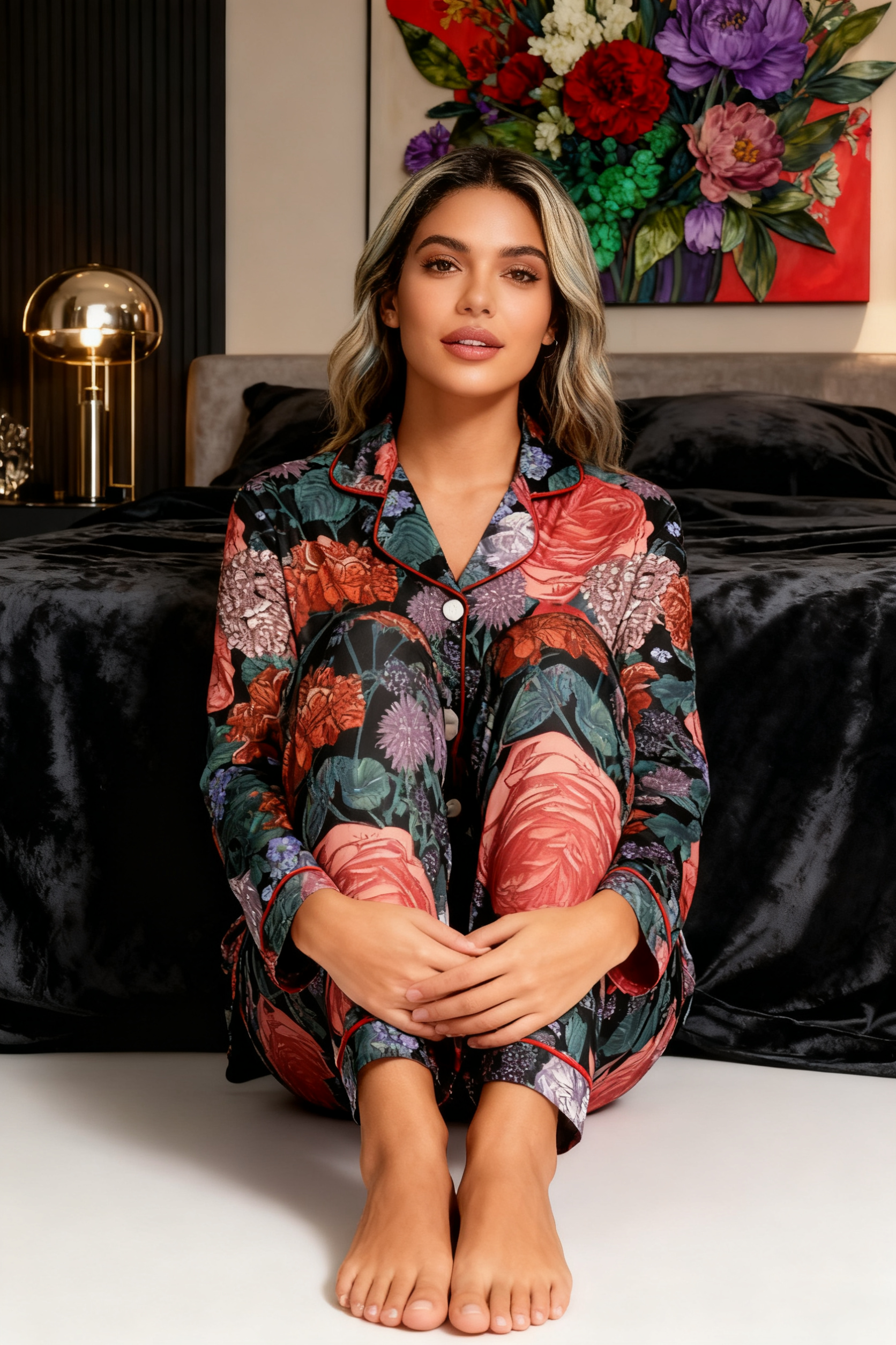 Flourishing Dream Botanical Reverie Pajamas - My Store