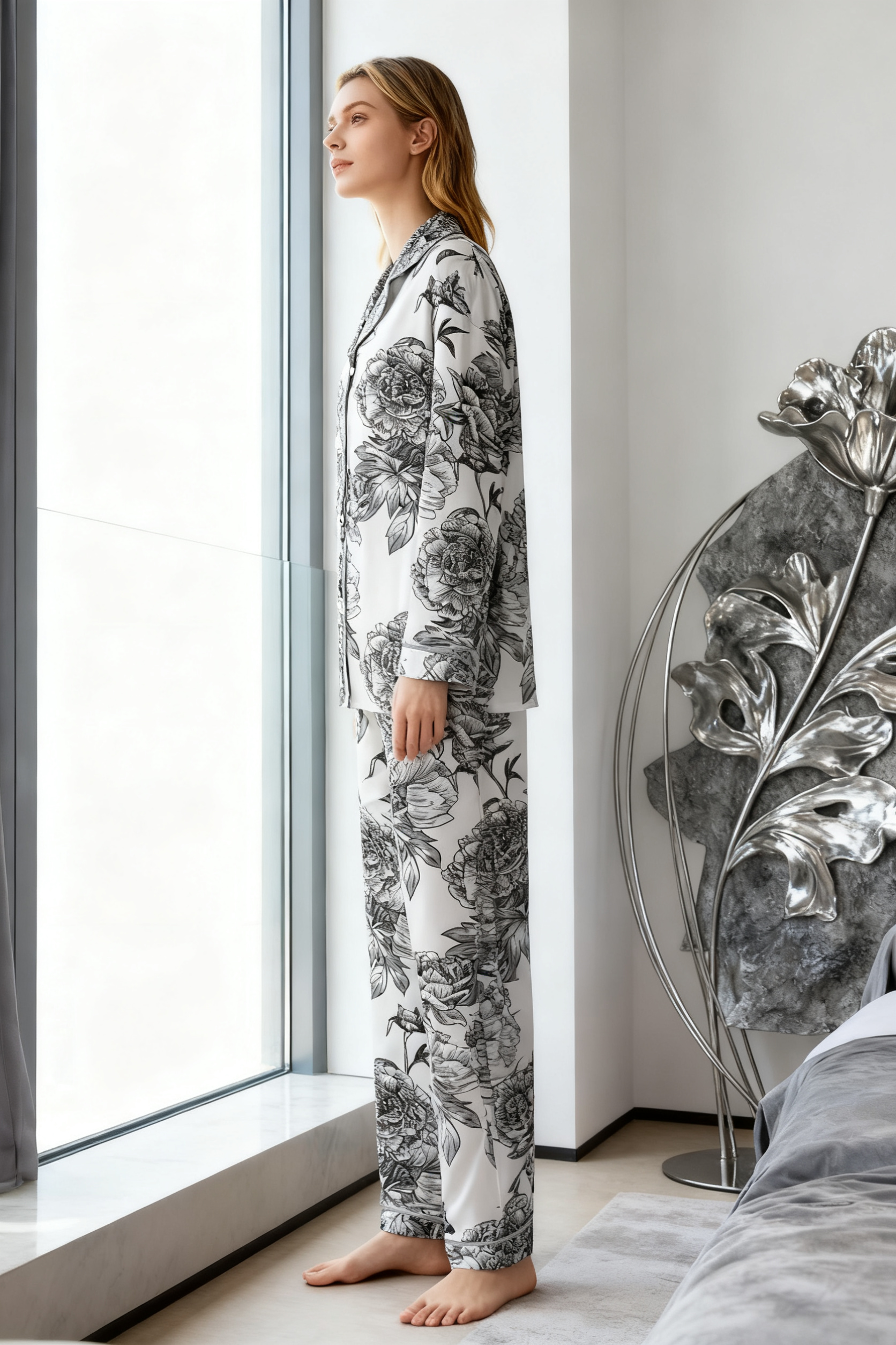 Silent Bloom Pajamas - My Store