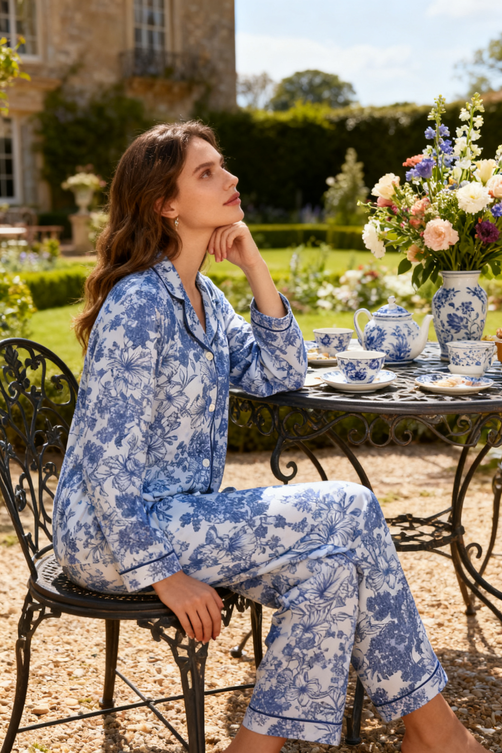 Echoes of Vintage Flora Pajamas - My Store