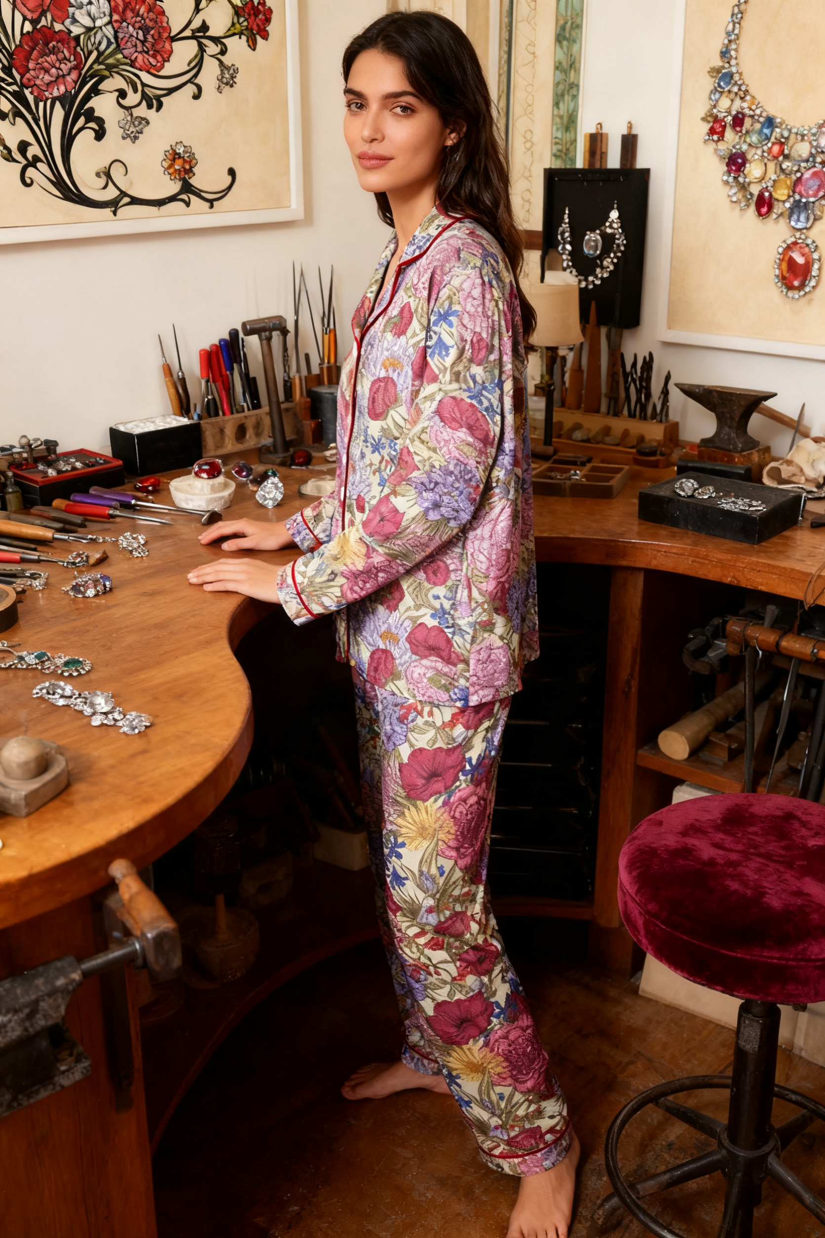 Whisper of the Vintage Garden Pajamas - My Store