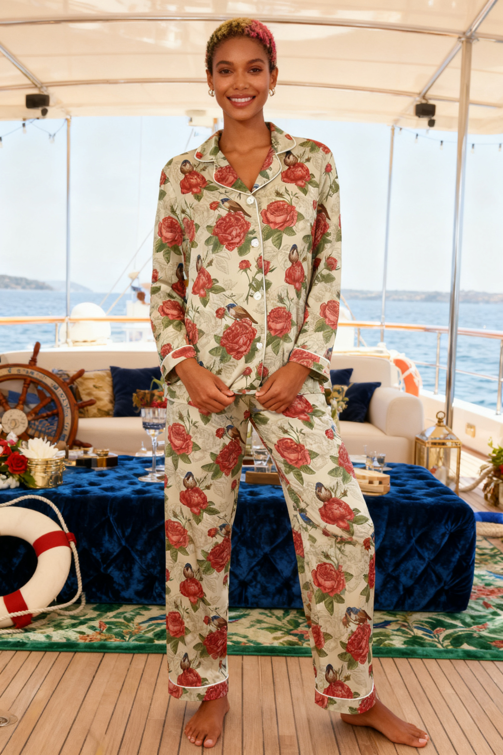 Dreaming Birdscape Pajamas - My Store