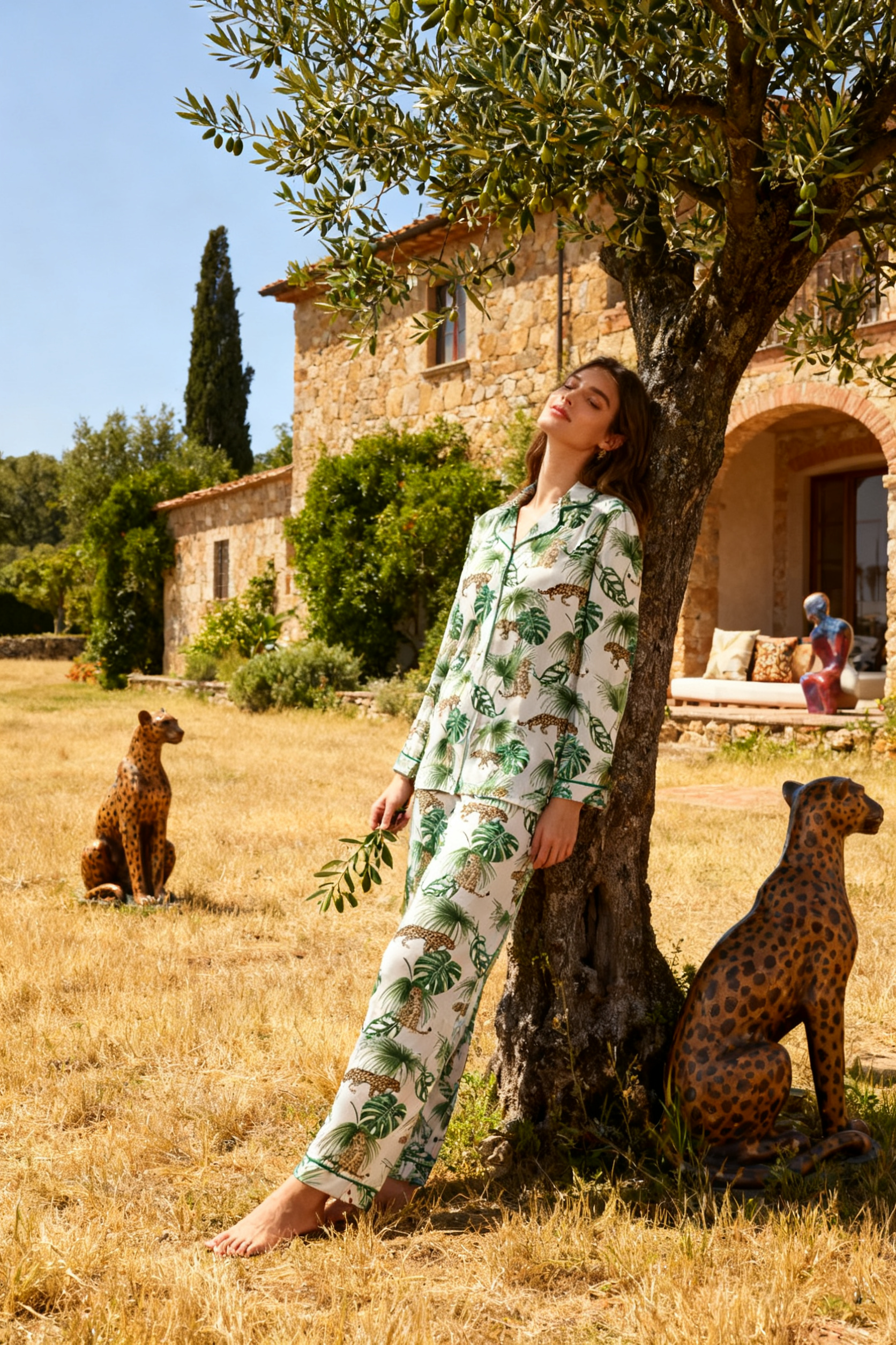 Hidden Grove Leopard Pajamas - My Store