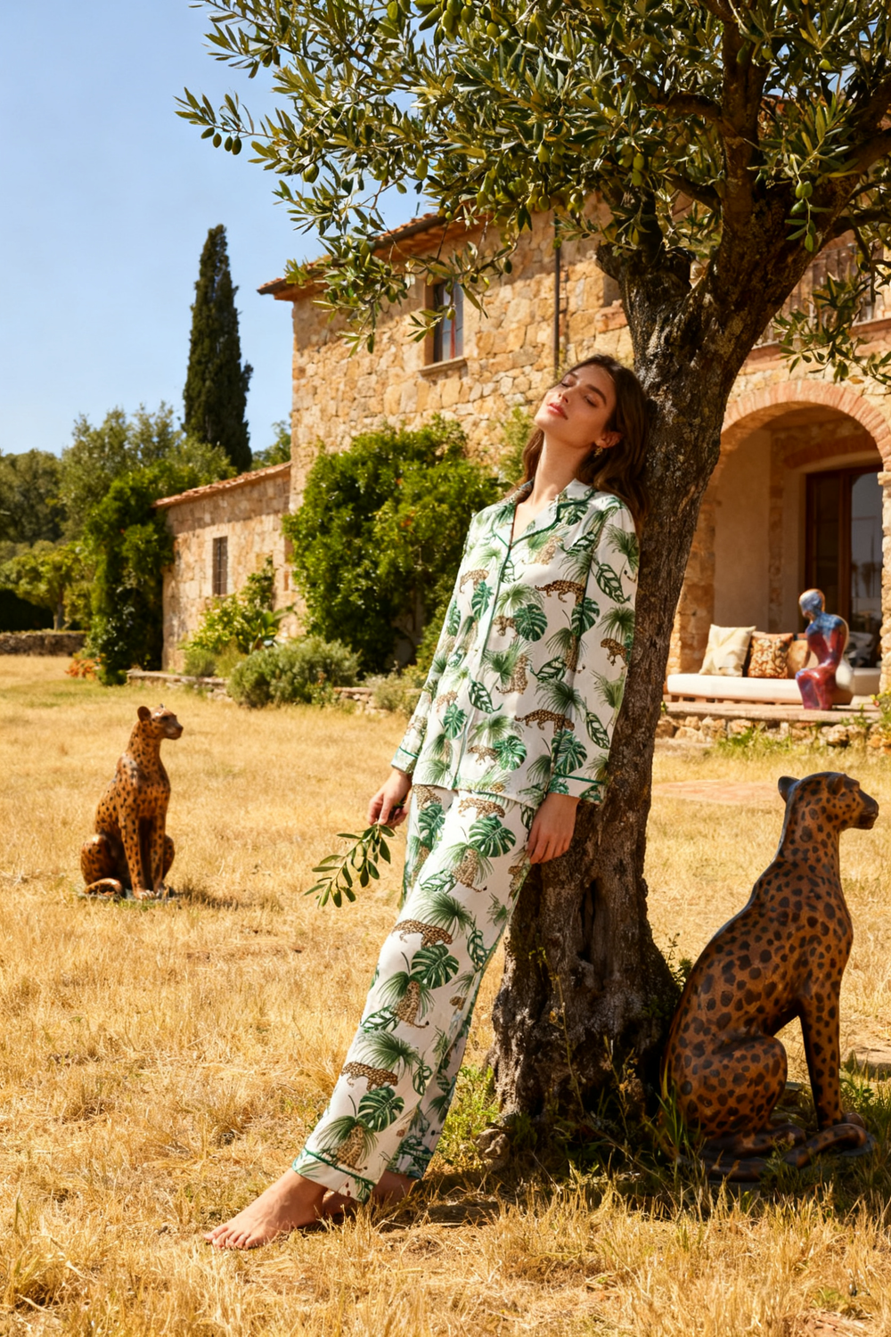 Hidden Grove Leopard Pajamas - My Store