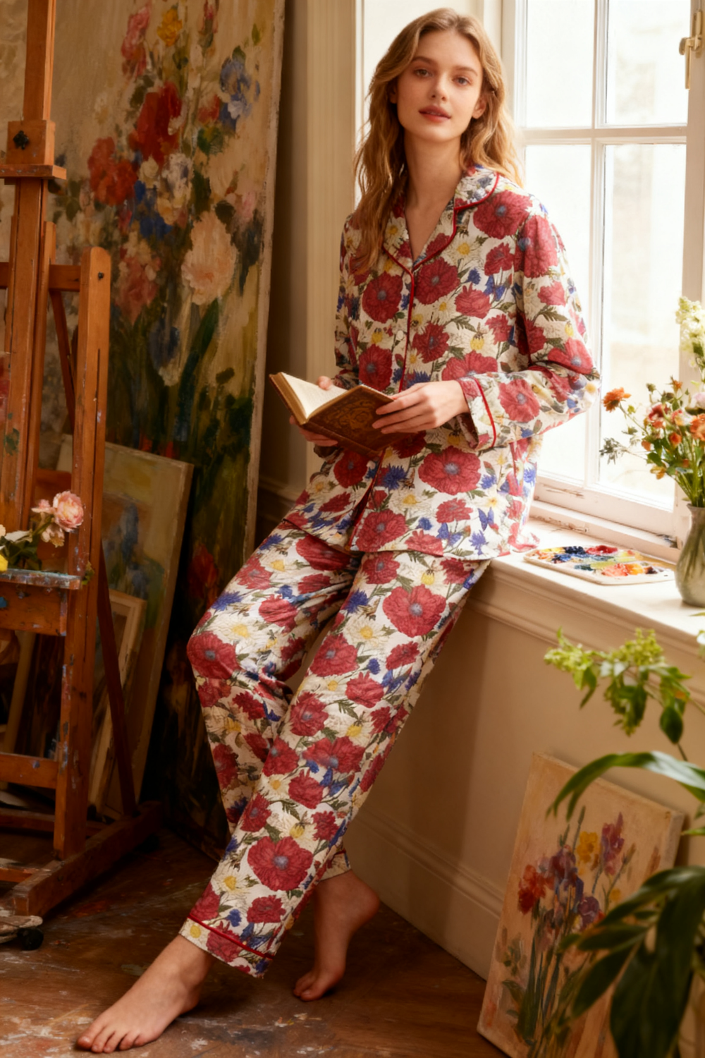 Untamed Garden Reverie Pajamas - My Store