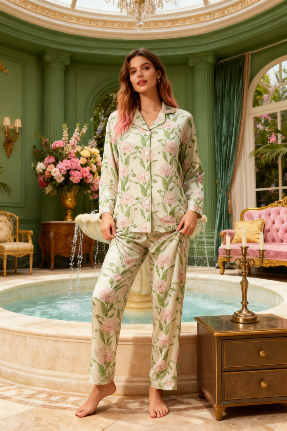 Artful Bloom Journey Pajamas - My Store