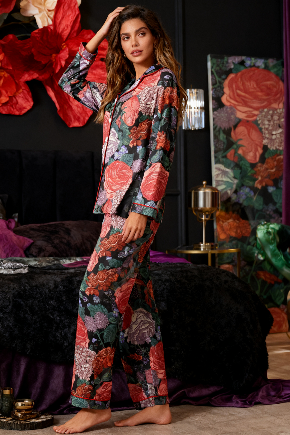 Flourishing Dream Botanical Reverie Pajamas - My Store