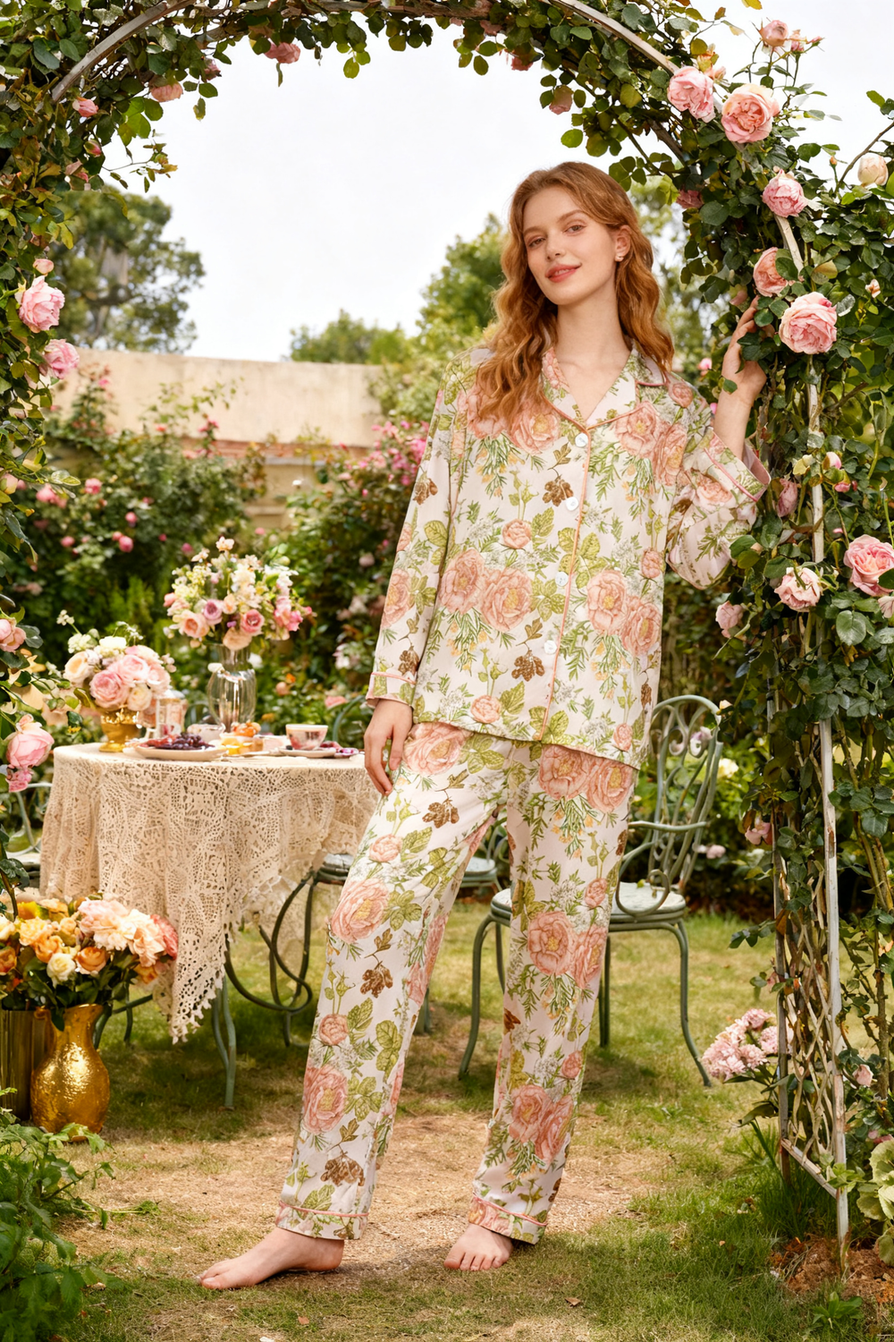 Whimsical Bloom Tale Pajamas - My Store