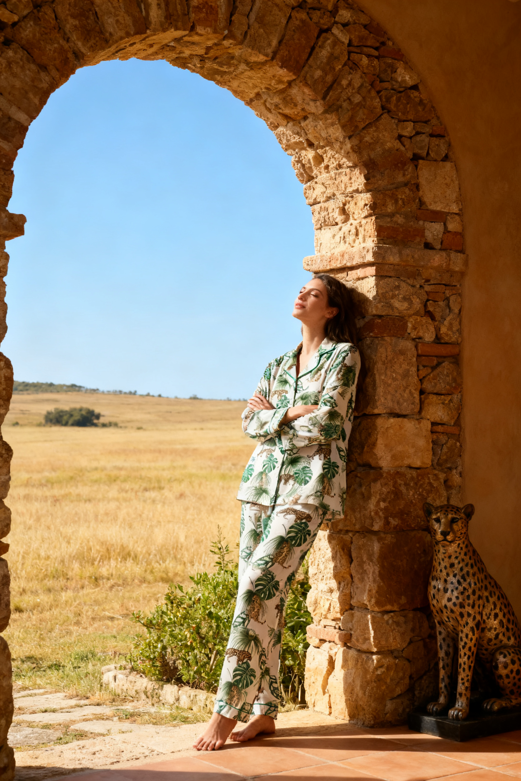 Hidden Grove Leopard Pajamas - My Store