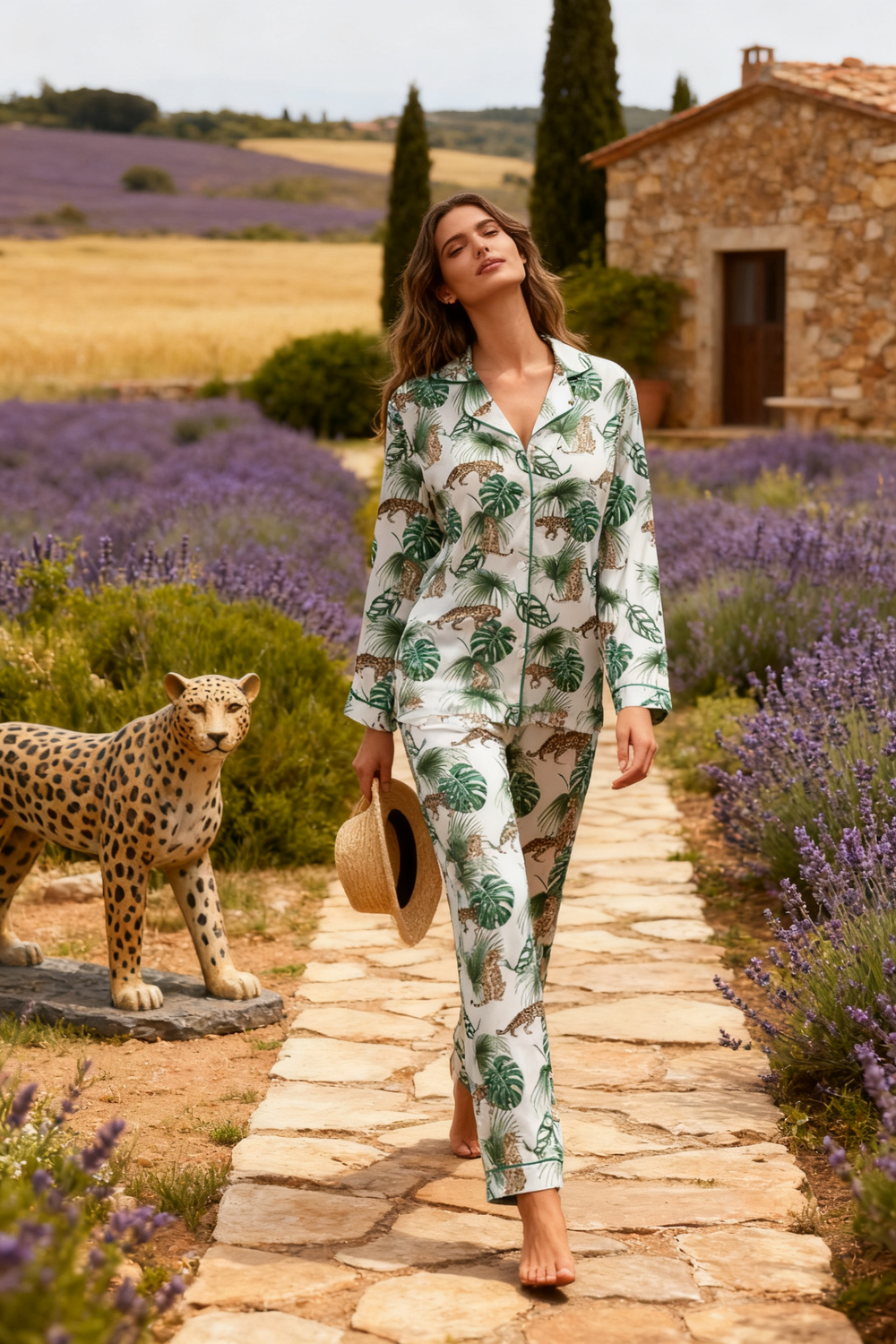 Hidden Grove Leopard Pajamas - My Store