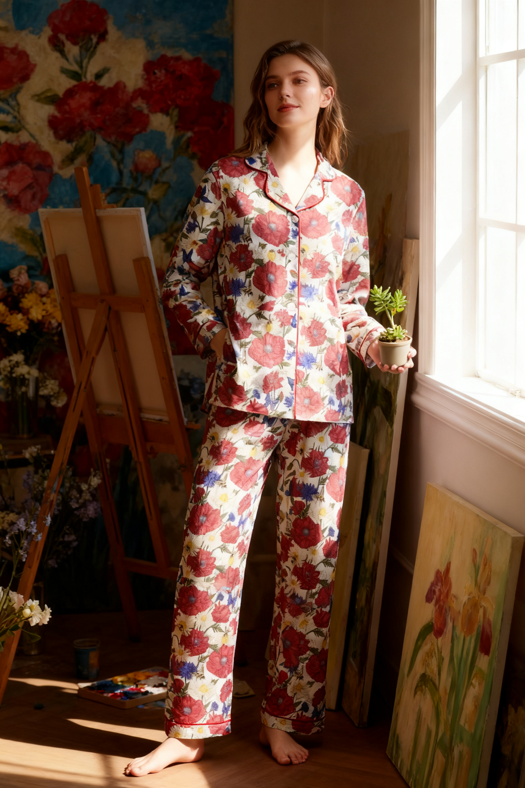 Untamed Garden Reverie Pajamas - My Store
