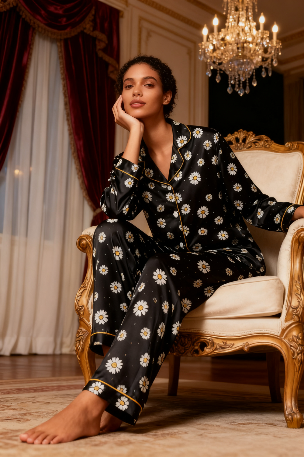 Nocturnal Daisy Pajamas - My Store