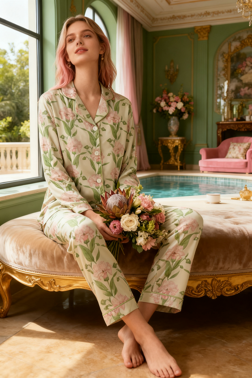 Artful Bloom Journey Pajamas - My Store
