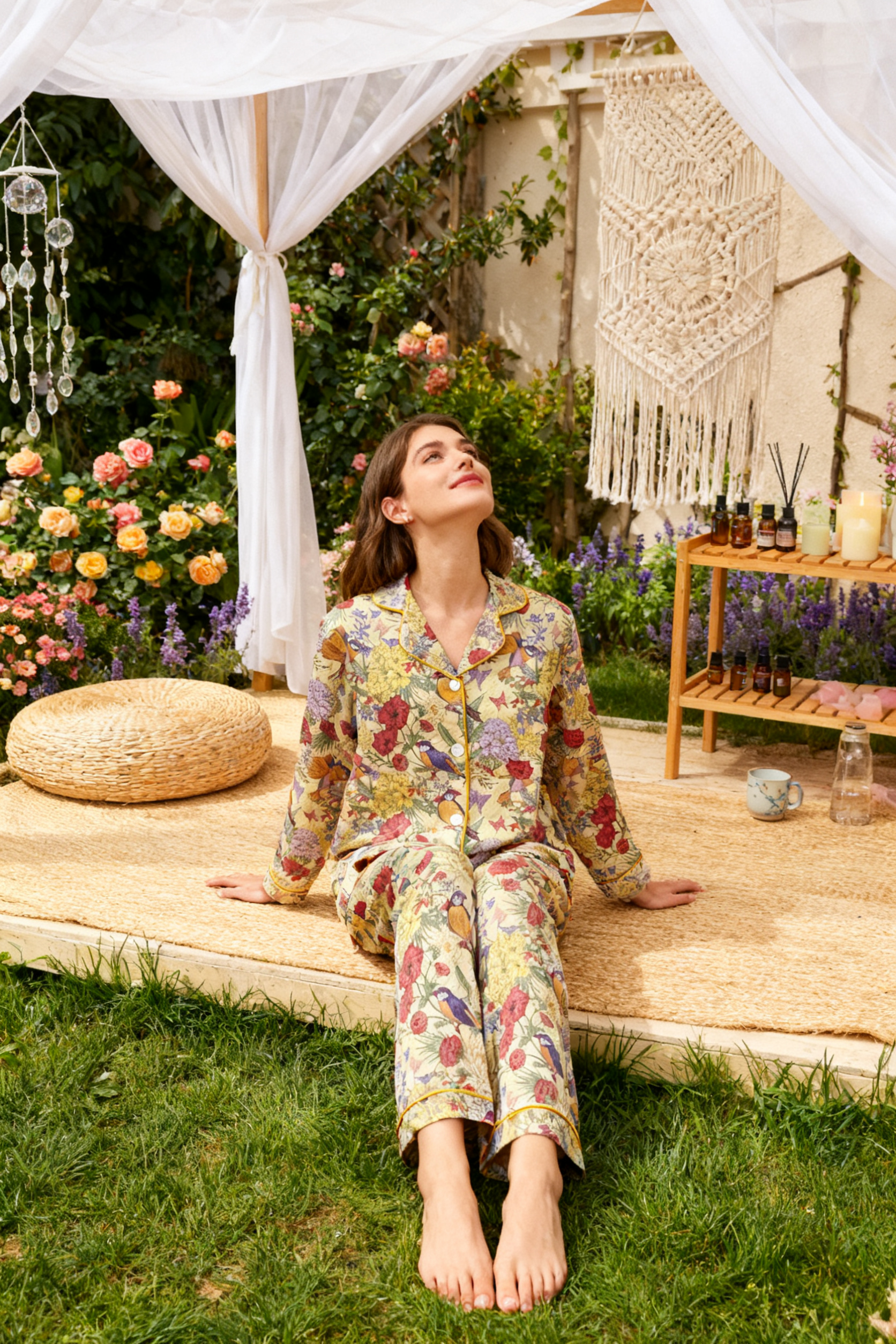 Whispering Aviary Path Pajamas - My Store