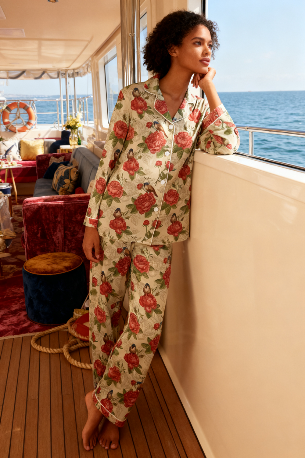 Dreaming Birdscape Pajamas - My Store