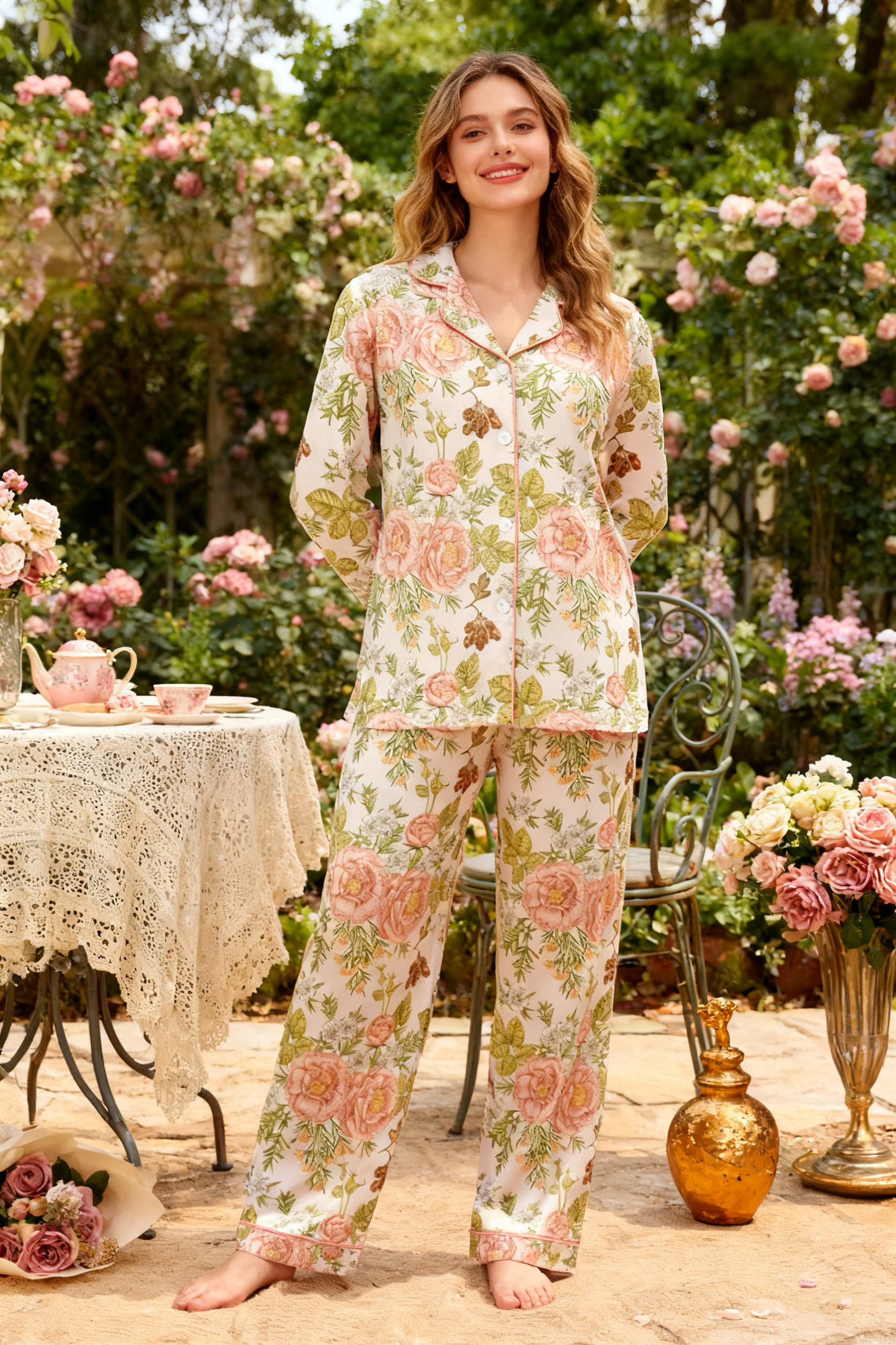 Whimsical Bloom Tale Pajamas - My Store