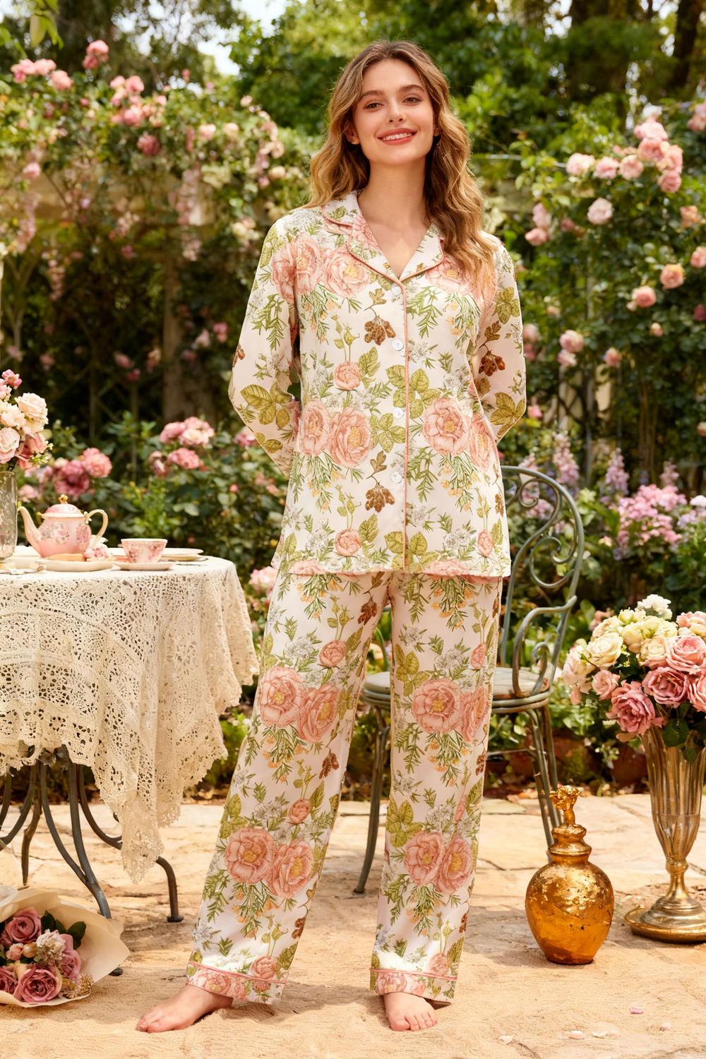 Whimsical Bloom Tale Pajamas - My Store