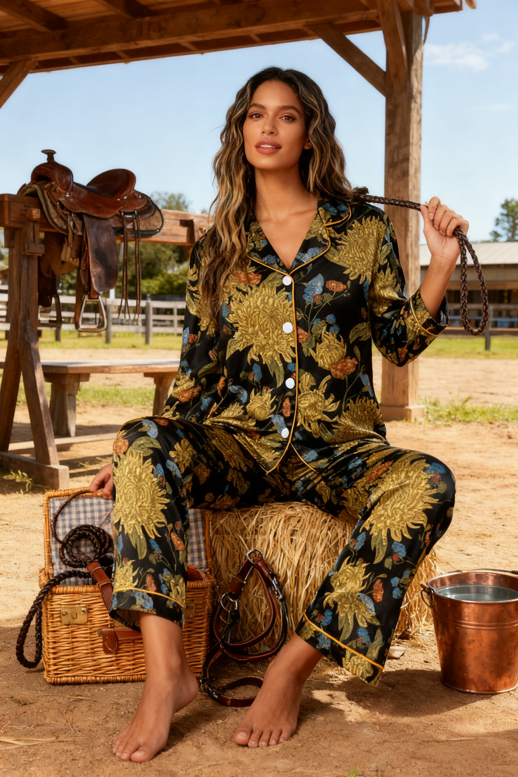 Garden Muse Nocturne Pajamas - My Store