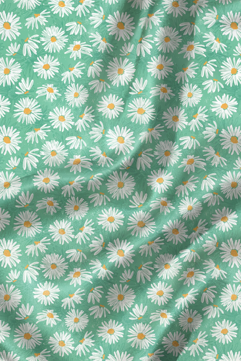 Green Field Daisy Pajamas - My Store