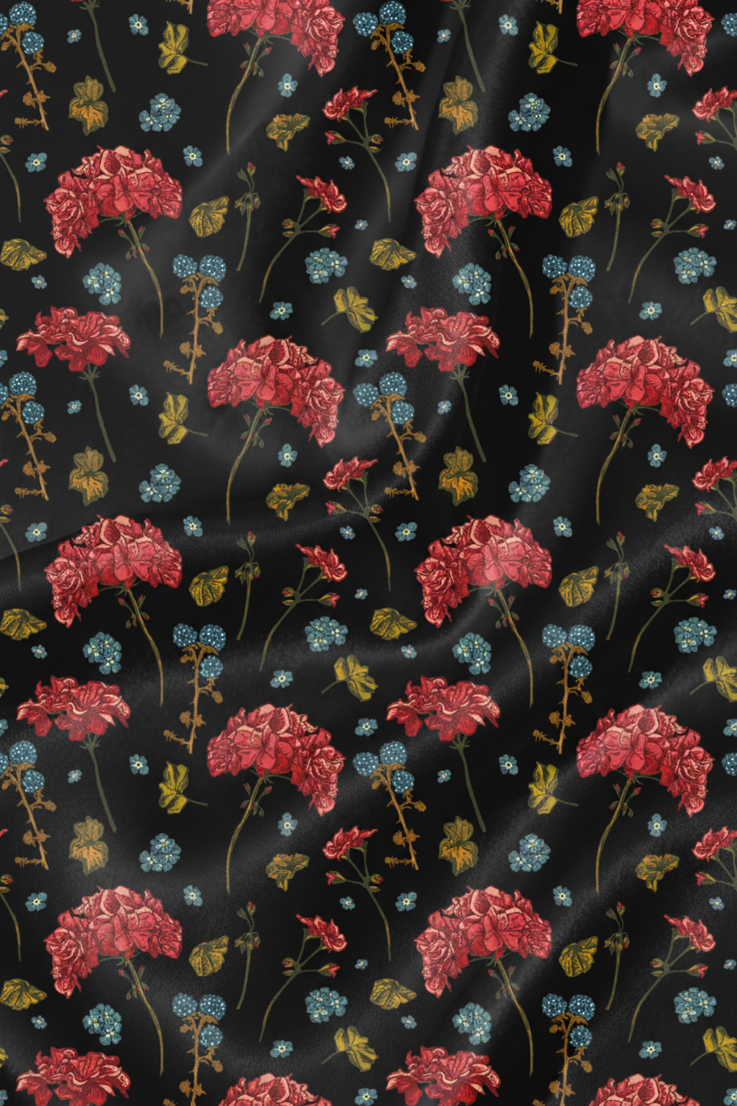 Nocturnal Floral Realm Pajamas - My Store