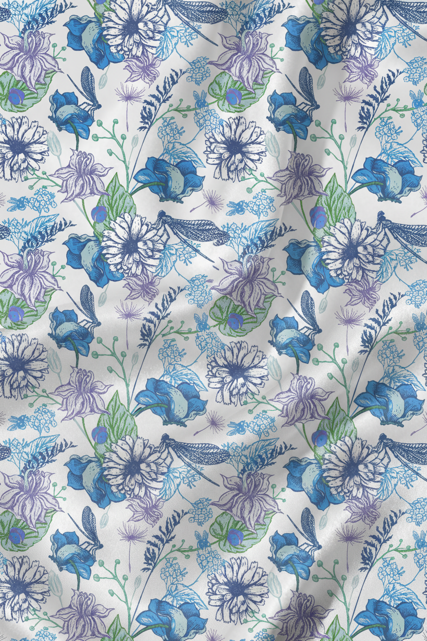 Garden Butterfly Floral Pajamas - My Store