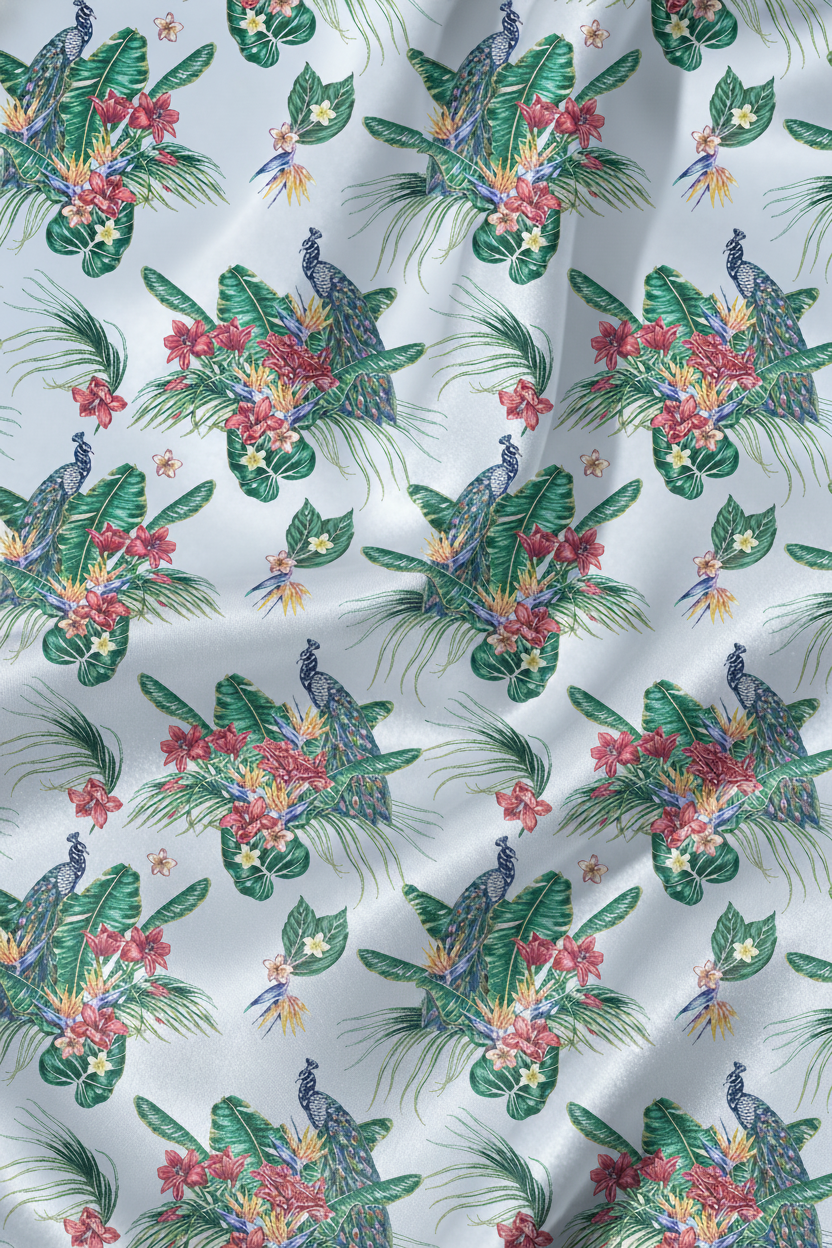 Hidden Peacock Garden Pajamas - My Store